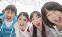 笑顔の子供たち